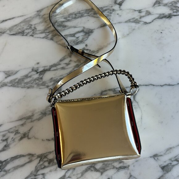 Rare Metallic Finish Rag & Bone Atlas Crossbody - Picture 5 of 7